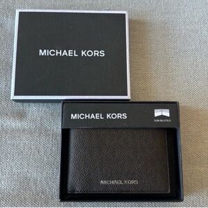 NWT Michael Kors Men’s Leather Wallet
